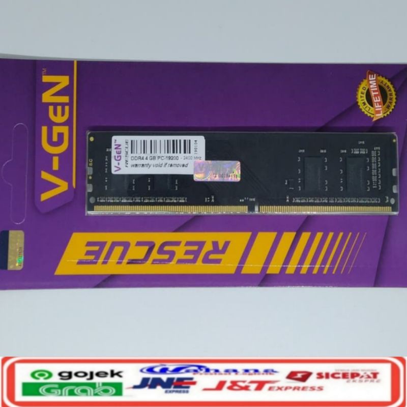 Memory RAM DDR4 4GB PC19200 V-Gen rescue Longdimm/ RAM VGen DDR4 4GB PC19200
