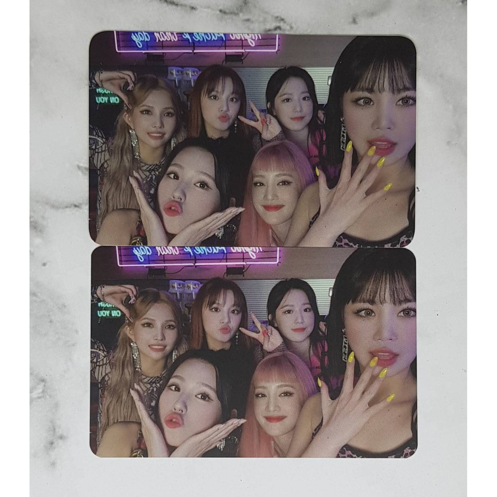 Official Photocard (Pc) (G) I-DLE Group DumDiDumDi KTown4U Benefits