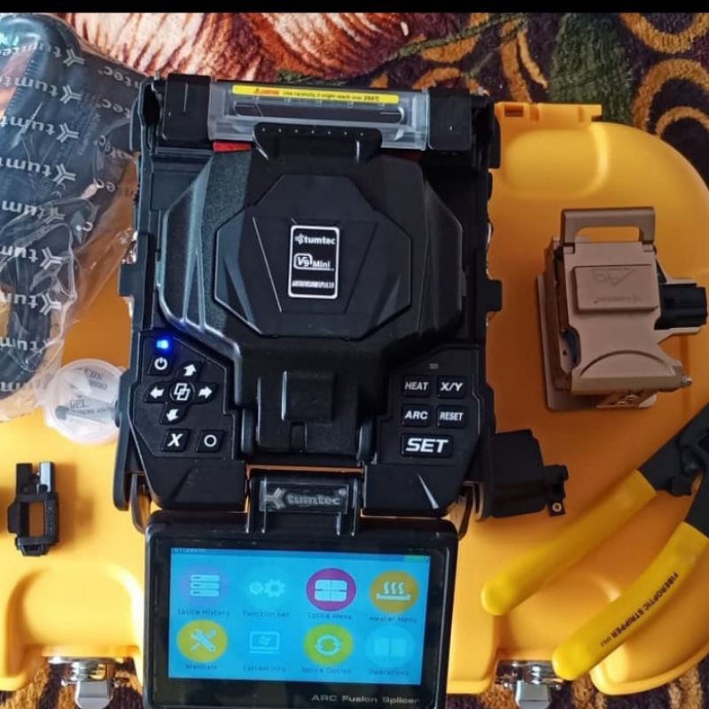 Splicer tumtec v9mini + OTDR smart mini