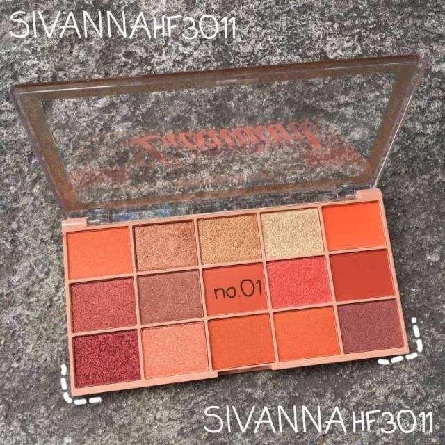 SIVANNA COLORS Luxuriant Ultra Professional Eyeshadows #HF3011 Thailand / Eyeshadow