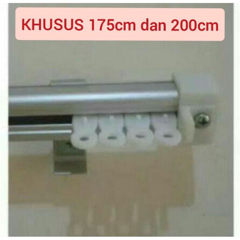 KHUSUS 175cm DAN 200cm REL KOTAK GORDEN FULLSET