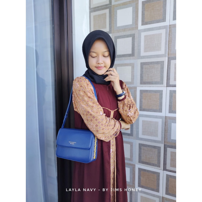 TAS WANITA LAYLA BAG JIMS HONEY (FREE EXCLUSIVE BOX)