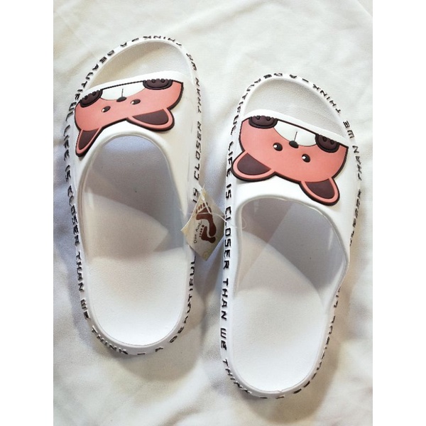 Sandal bakpao Selop Wanita karakter lucu bahan spons empuk lembut dan halus DK-V20p, awet,tidak licin,terlaris,murah