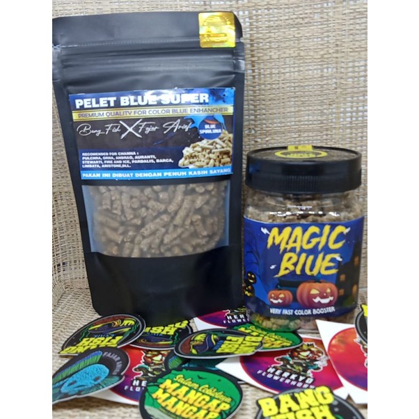 Pelet Blue Super & magic blue Bangfish x fajar arief