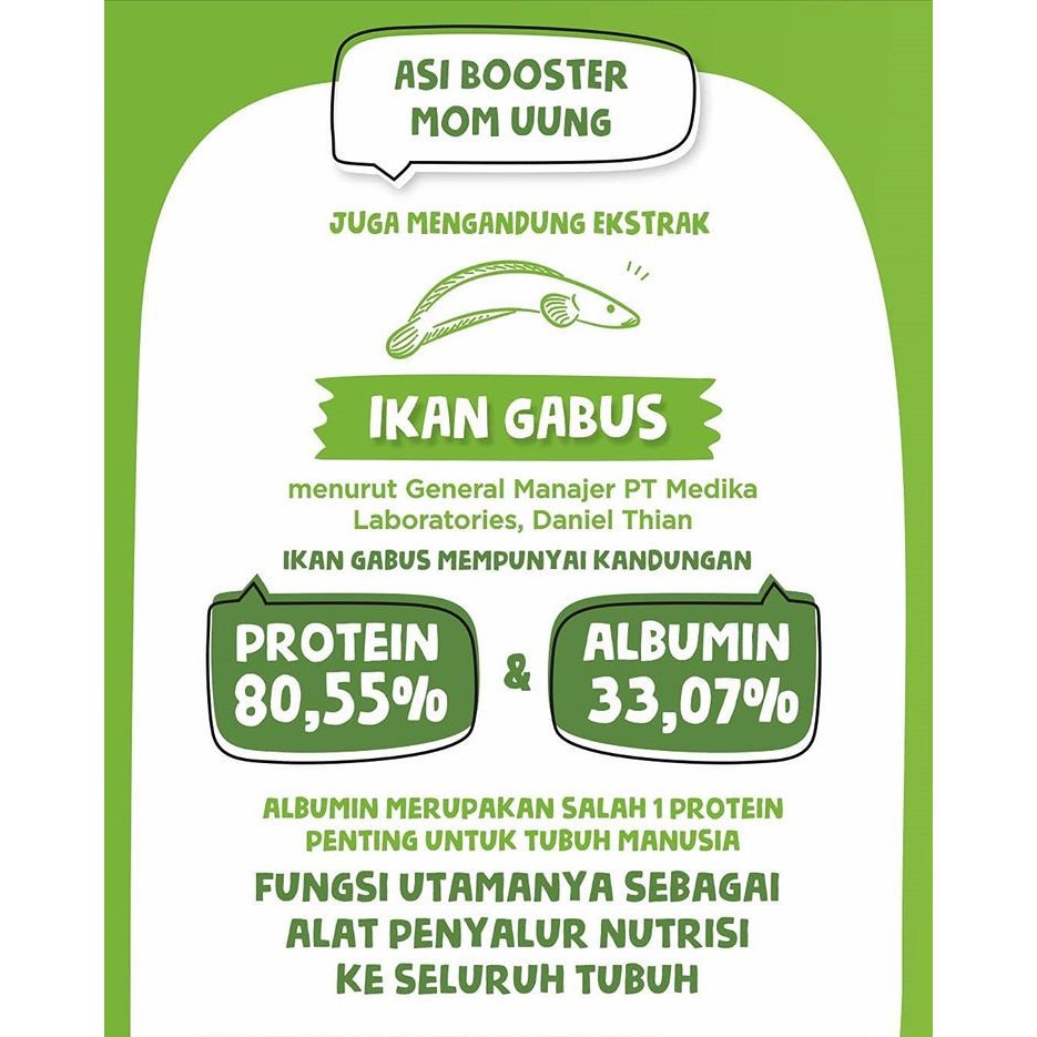 BPOM HALAL NATURAL ASI BOOSTER MOM UUNG 60 kapsul 30 Kapsul / KELORCAP MOMUUNG HERBAL