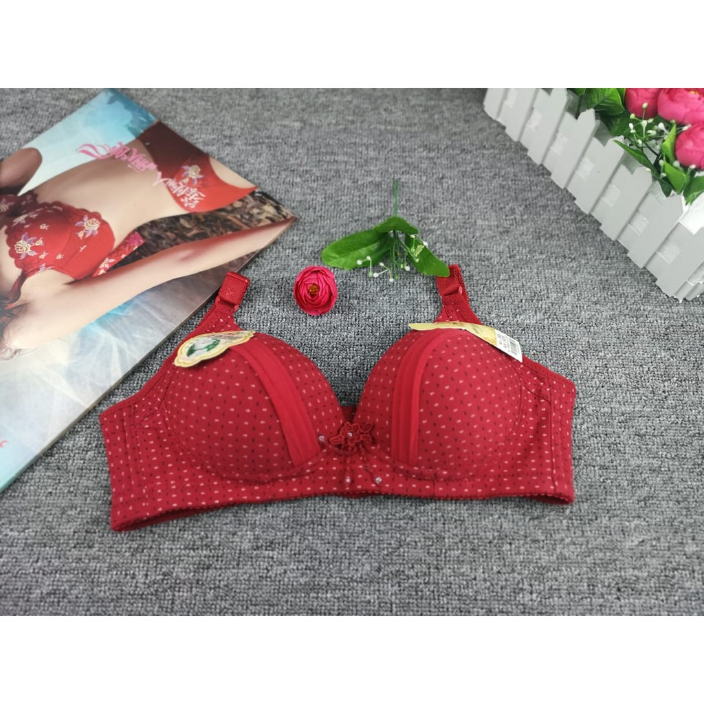 Bra/BH Wanita Import 928 Busa Sedang No Kawat Soft Katun