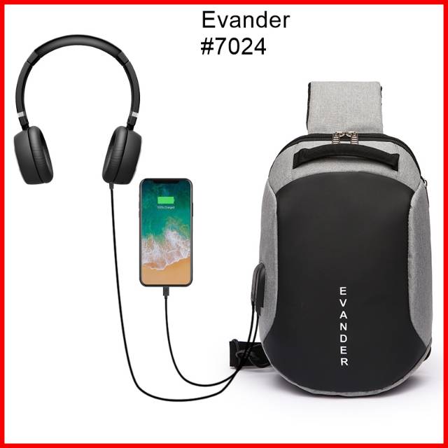 Tas Dada Original Waterproof #7024 Bonus Usb Port & headset port