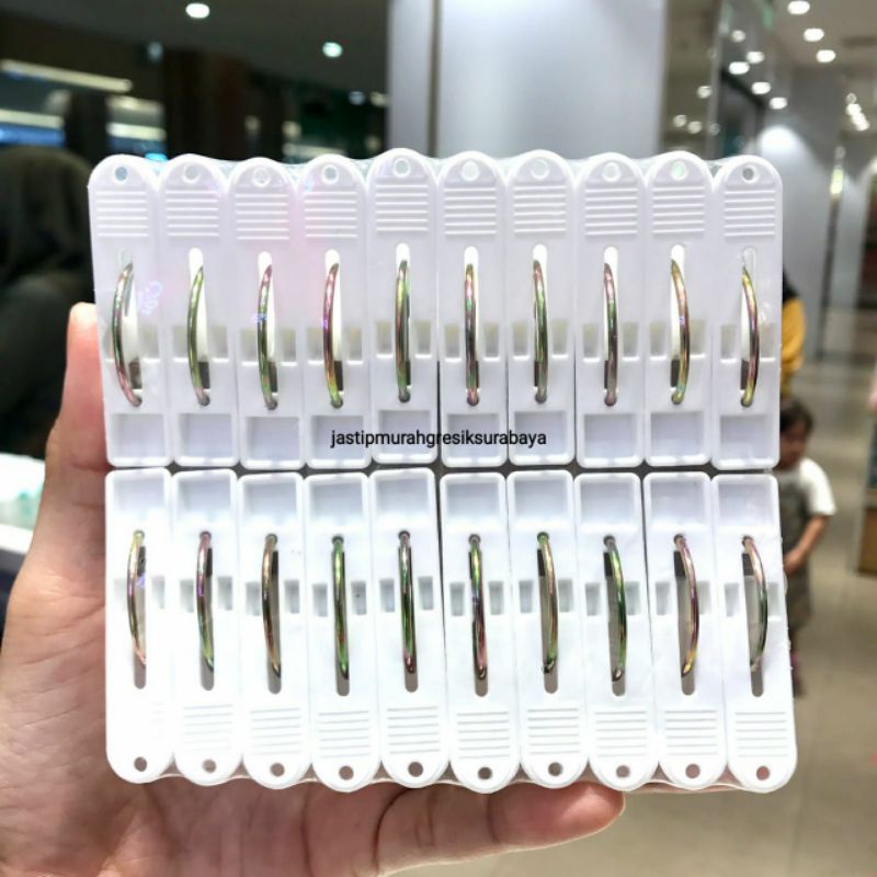 SMALL DRYING CLIPS 20PC JEPITAN BAJU MINISO JEPIT MINISO