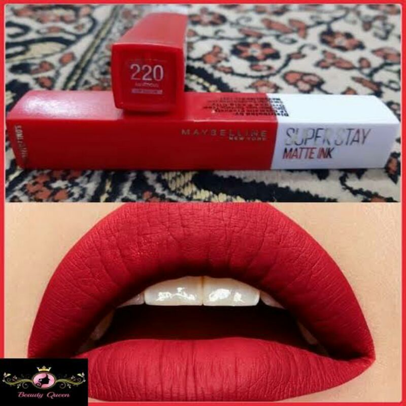 ori Maybelline superstay matte ink ambitious