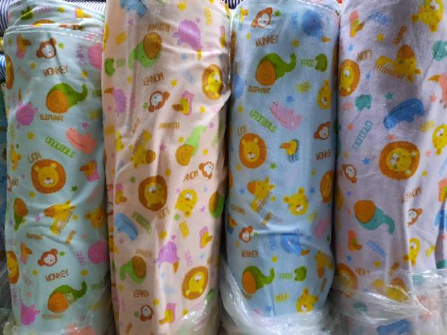 Kain Flanel Kain Bedong Bayi Harga Per M Shopee Indonesia