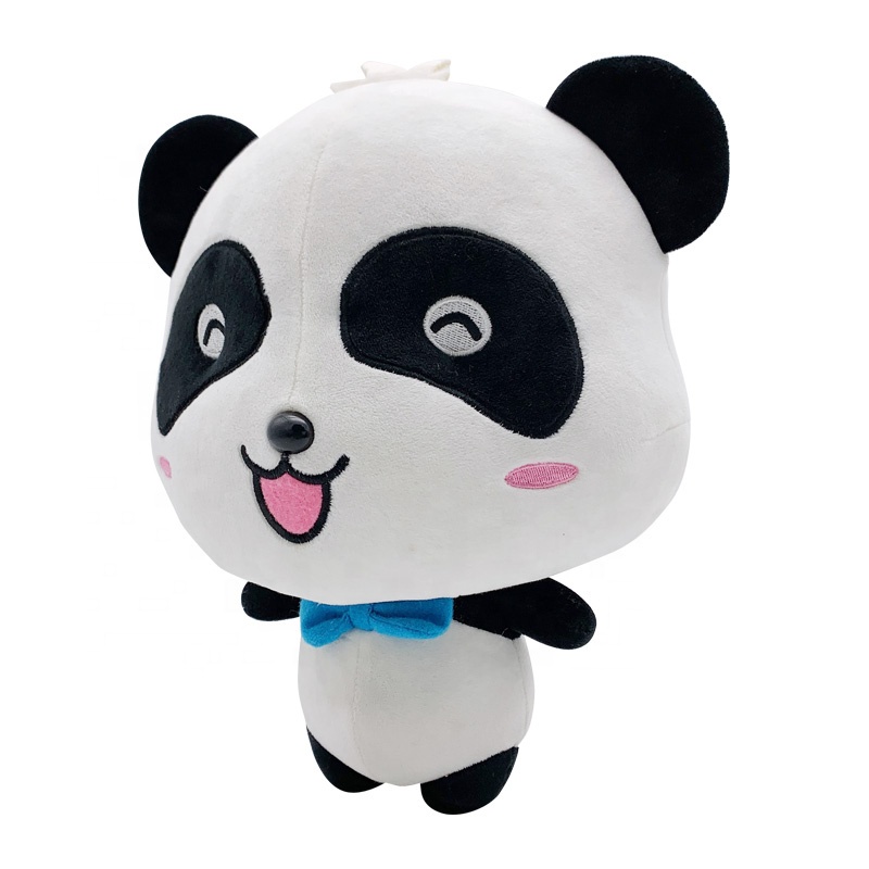 Boneka Panda Lucu Kiki Miu / Baby Bus Panda Kiki Miu Miu Bahan Halus SNI