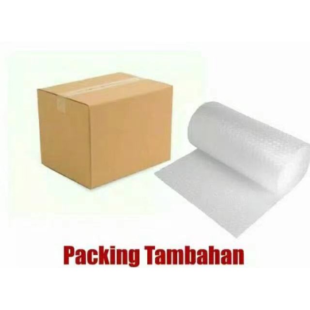 

Bubble Wrap dan Kardus Tambahan Packing