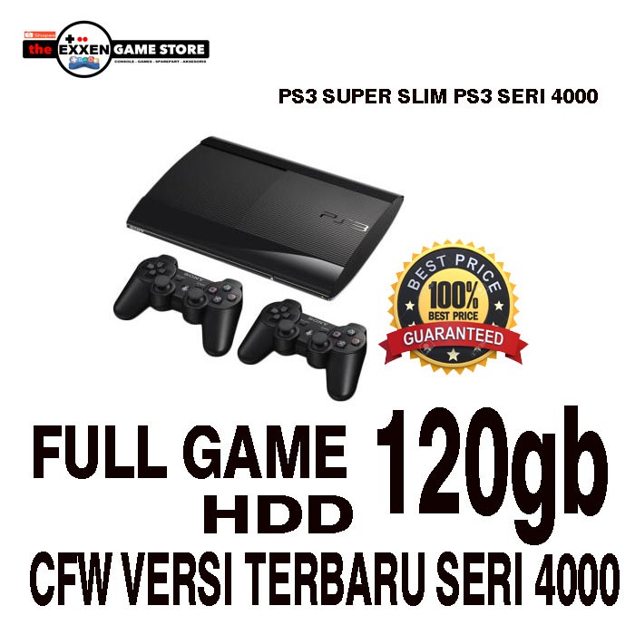 ps3 slim 120gb price