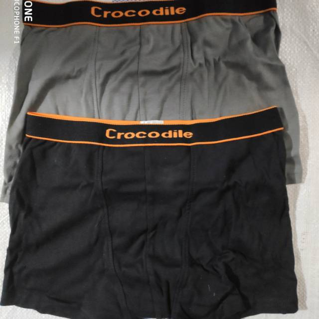 BOXER CROCODILE ORIGINAL ART 004 + 1 PCS MASKER BAGUS / BOXER PRIA  CROCODILE SEGI EMPAT, JUAL PER PCS