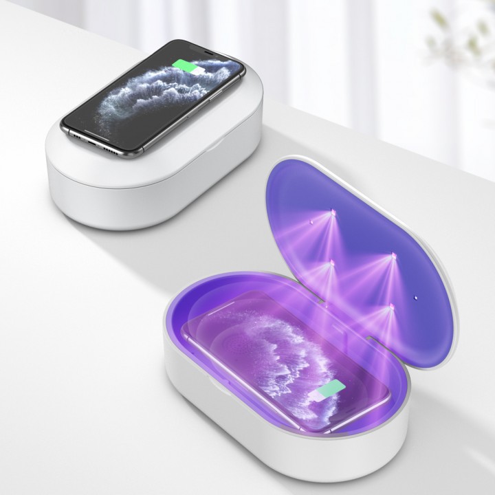 839 Portable Sterilization Box with 15W Mobile Wireless Charging - B-09