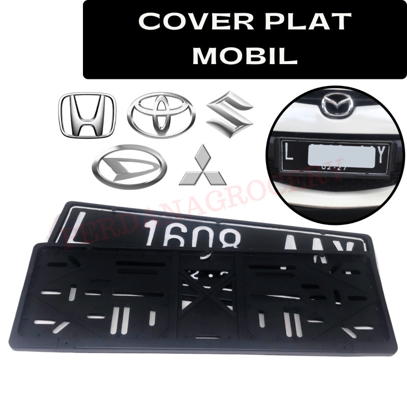 Astra High Grade Cover Plat Nomor Mobil Universal