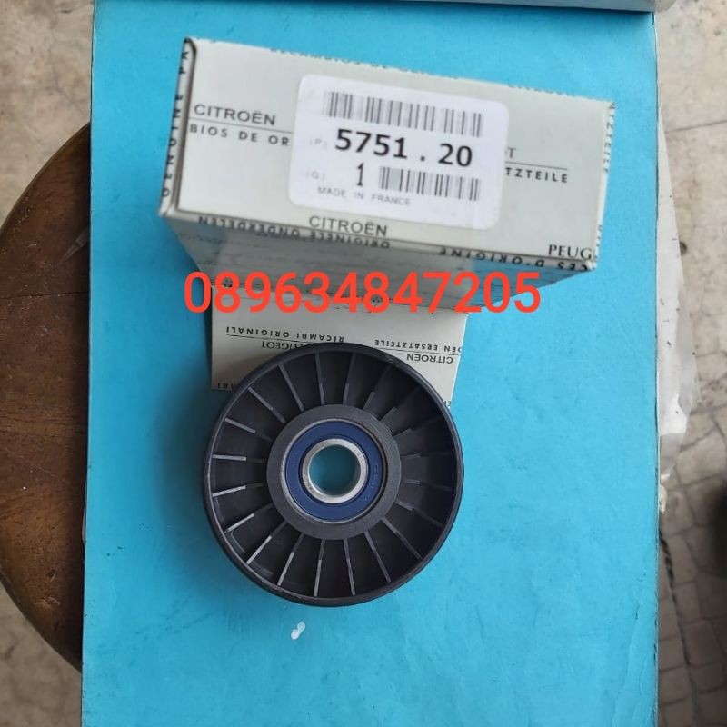 roller tensioner fanbelt Peugeot 306 405 sti