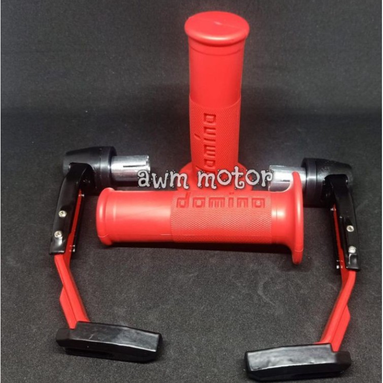 [ Paket Murah ] Proguard Robot Stang + Handgrip Domino Polos Universal