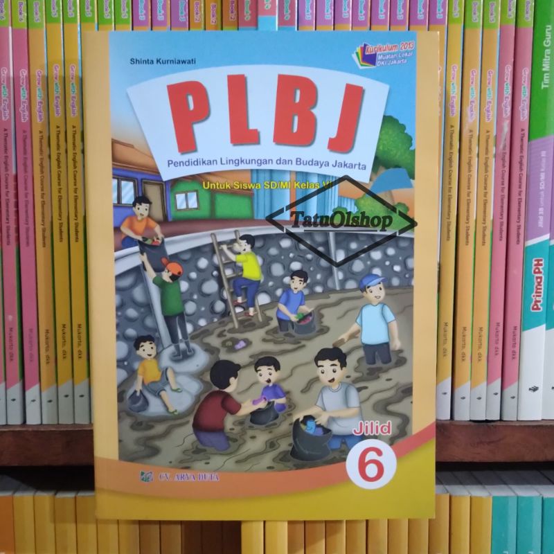 Buku PLBJ SD Kelas 6 Kurikulum 2013 Original Arya Duta