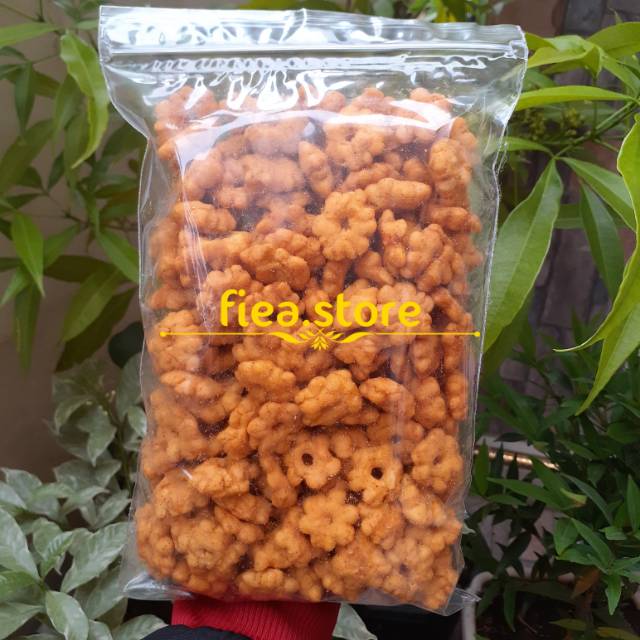 

Piscoklegit_ Snack Ribut Gurih / Snack Bunga Sakura 250 Gram