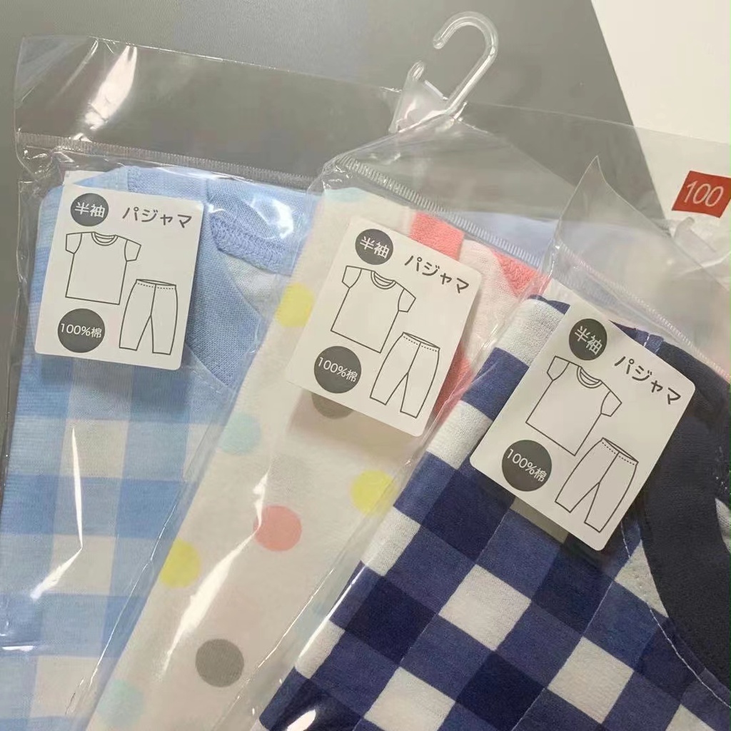 PIYAMA SETELAN SET ANAK BAJU TIDUR ANAK PEREMPUAN LAKI LAKI SUPER SOFT UNIQLO