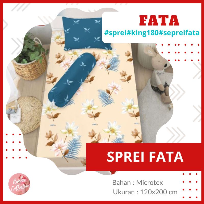 RC Fata Sprei Motif Minimalis Dewasa Ukuran 120 Angela Talitha Amora Purnama Widuri