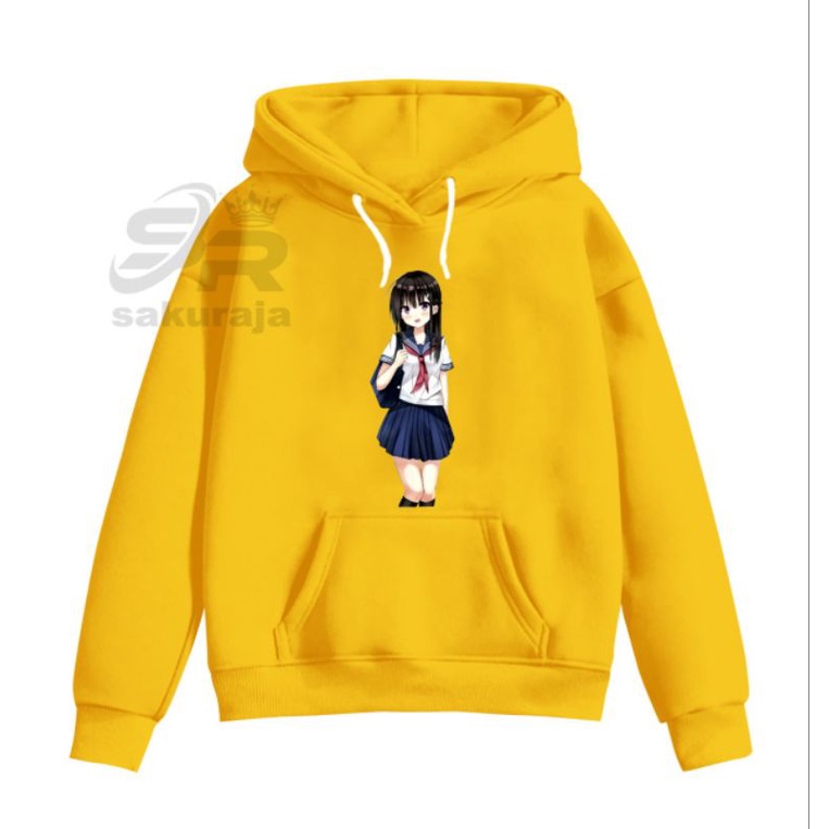 sweater Hoodie anak sakura school model kekinian/bisa COD