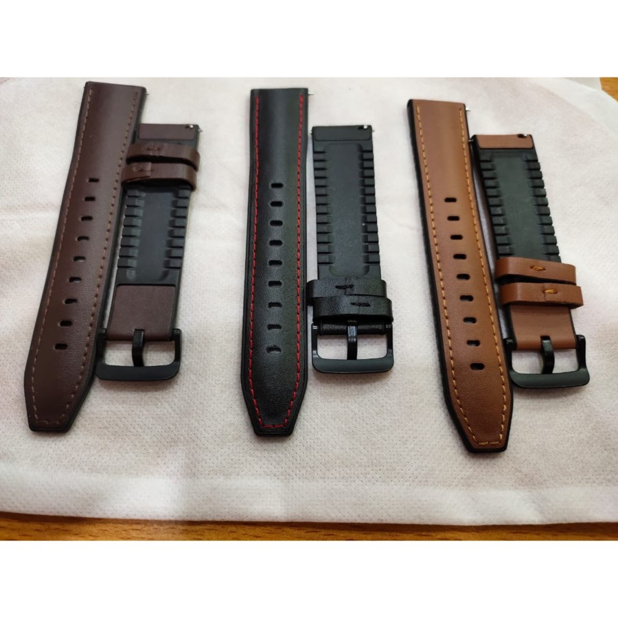 STRAP TALI JAM TANGAN - STRAP STYLE LEATHER RUBBER - FOR TICWATCH TIC WATCH PRO