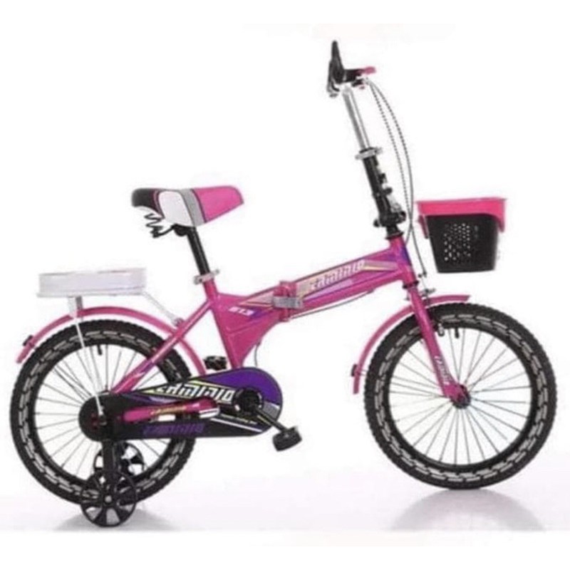 Sepeda Lipat Axxil 16 inch anak termurah bisa kredit garansi murah cicilan cicil COD NEW gojek grab-1