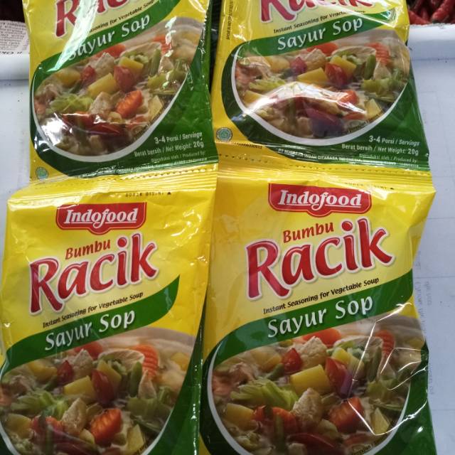 

Bumbu racik sayur sop