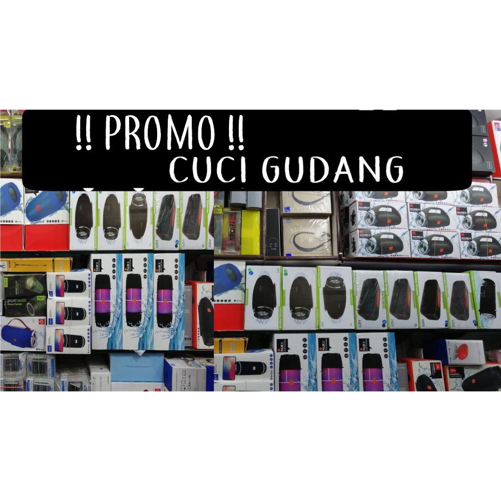 PROMO CUCI GUDANG JBH SPEAKER PORTABLE BLUETOOTH TENTENG MINI USB Radio USB MP3 Remote