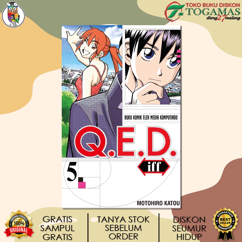 SERI KOMIK QED Q.E.D. IFF KARYA MOTOHIRO KATOU