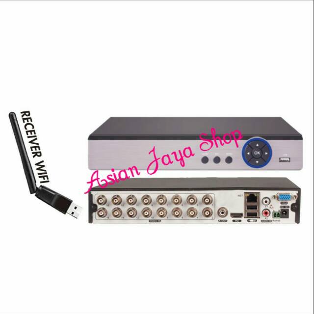 DVR RECORDER CCTV 16 CHANNEL 1080P