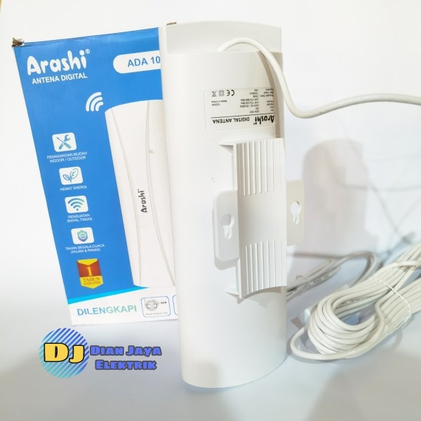 Antena Digital indoor outdoor + booster Arashi Ada 1001