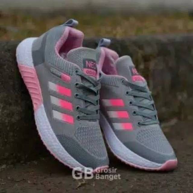 Sepatu Wanita Adidas Neo running Adidas joging Womens Grade ori vietnam Sneakers Adidas cewek murah