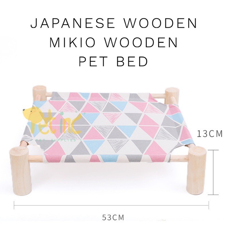 Mikio japanese wooden bed