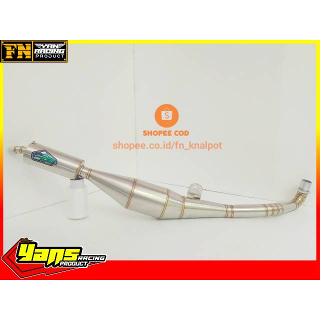 Knalpot Fiz r standar racing JRM full stainless