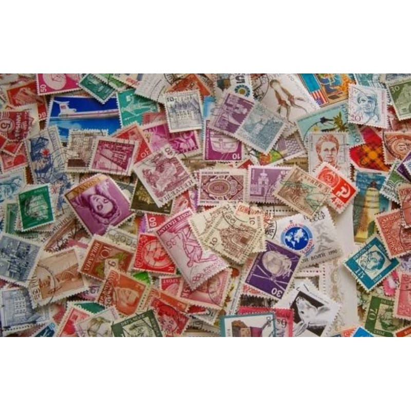 

PERANGKO/STAMP LAMA LUAR NEGERI/ASING BEKAS CAMPUR (FILATELI)