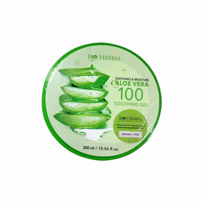 ALOEVERA GEL ASLI BIO HERBAL SOOTHING GEL ALOEVERA BPOM - ALOEVERA BIO HERBAL