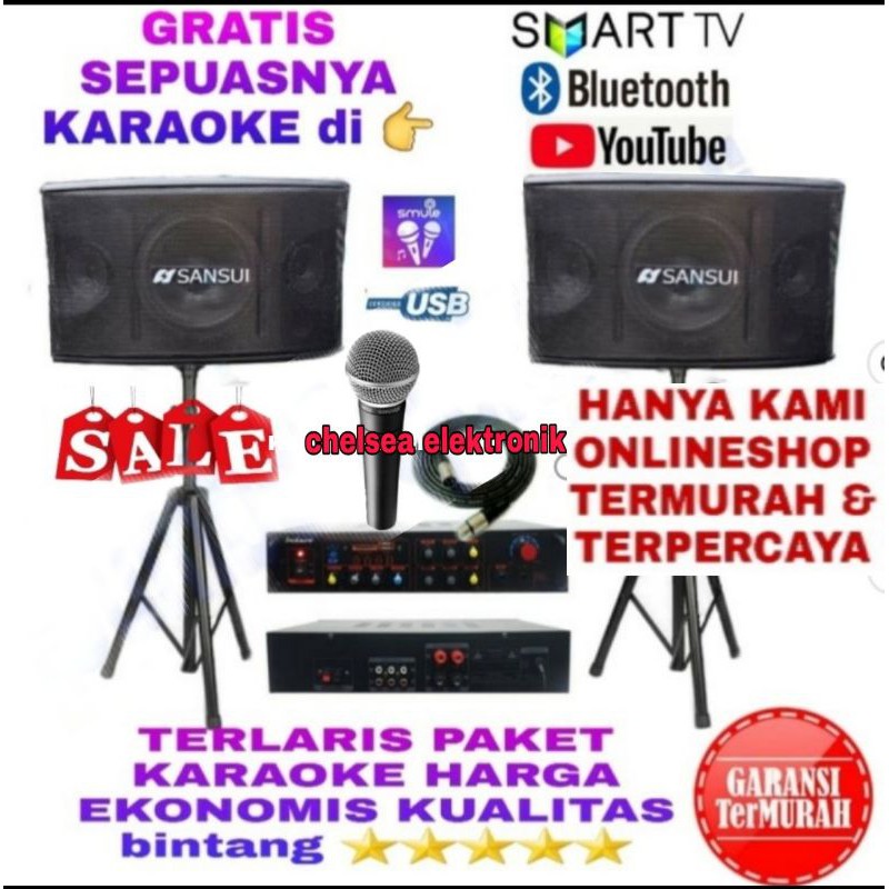 PAKET SOUND SISTEM KARAOKE MURAH EKONOMIS KULAITAS BAGUS