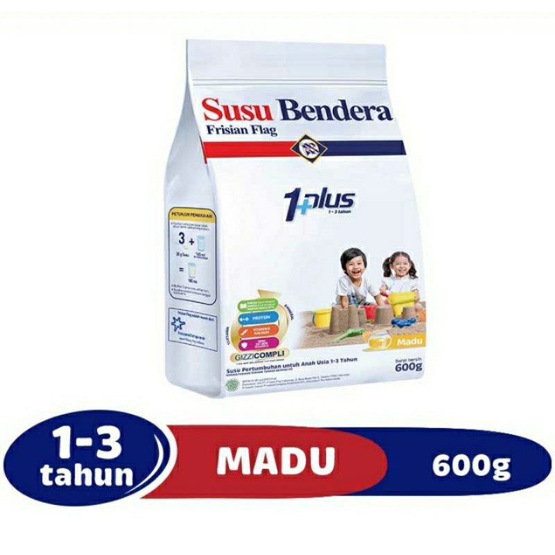 

FRISIAN FLAG SUSU BUBUK +1 MADU 600g