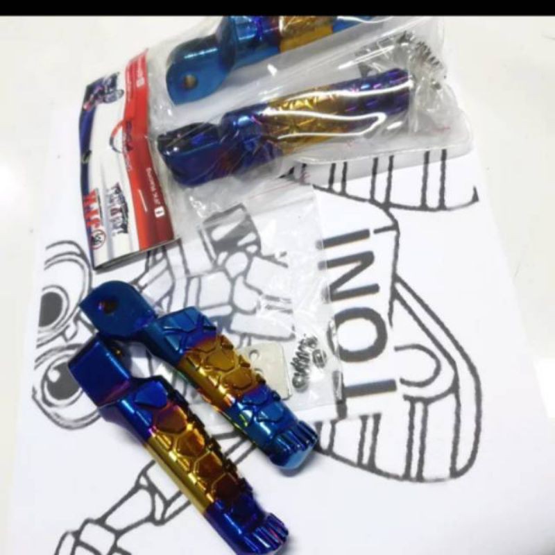 Step injakan kaki belakang step belakang two tone beat old beat fi vario 125 vario 150 beat cbs dll