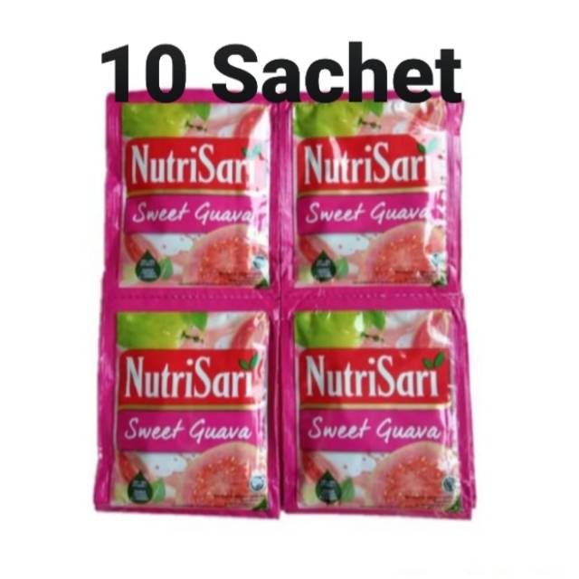 

Nutrisari Sweet Guava 14gr x 10shaset