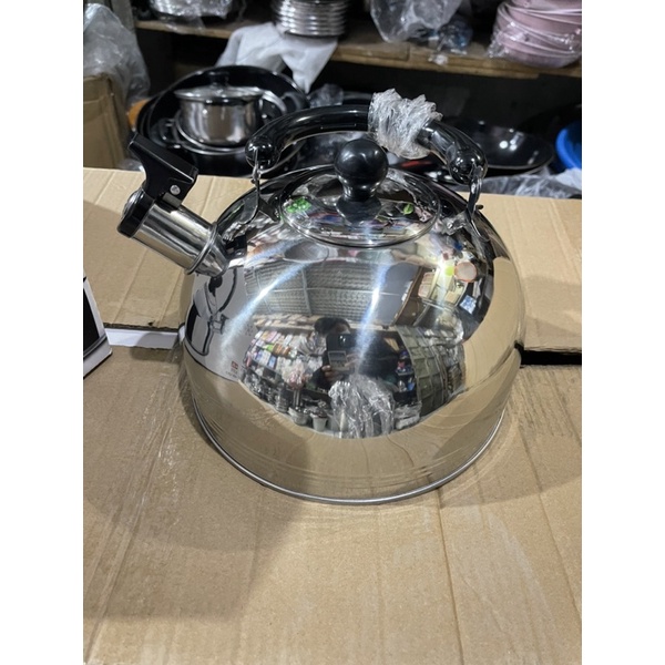 Teko bunyi siul stainless 3liter / kettle siul stainless / kettle bunyi stainless 3 liter