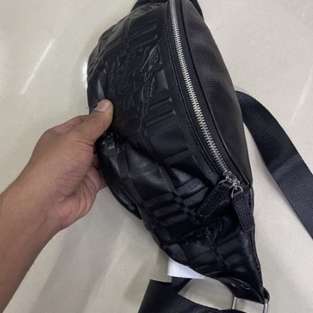 TAS SELEMPANG KULIT ASLI / WAIST BAG IMPORT KULIT ASLI / SLING BAG KULIT ASLI UNISEX Burberry