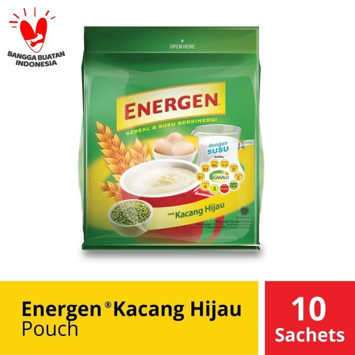 

Energen Kacang Hijau Pouch 10 Sachet @31 Gr