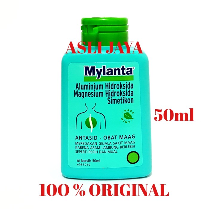 MYLANTA CAIR 50ML (KECIL) - OBAT MAAG TERBUKTI AMPUH
