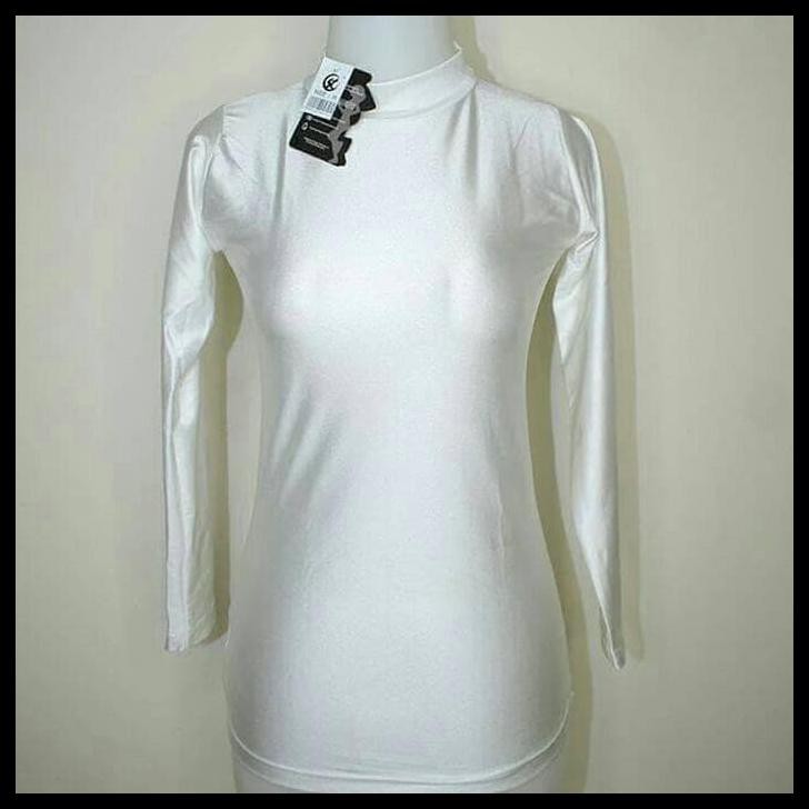 Manset Gliter Tebal Dalaman Muslim - Putih