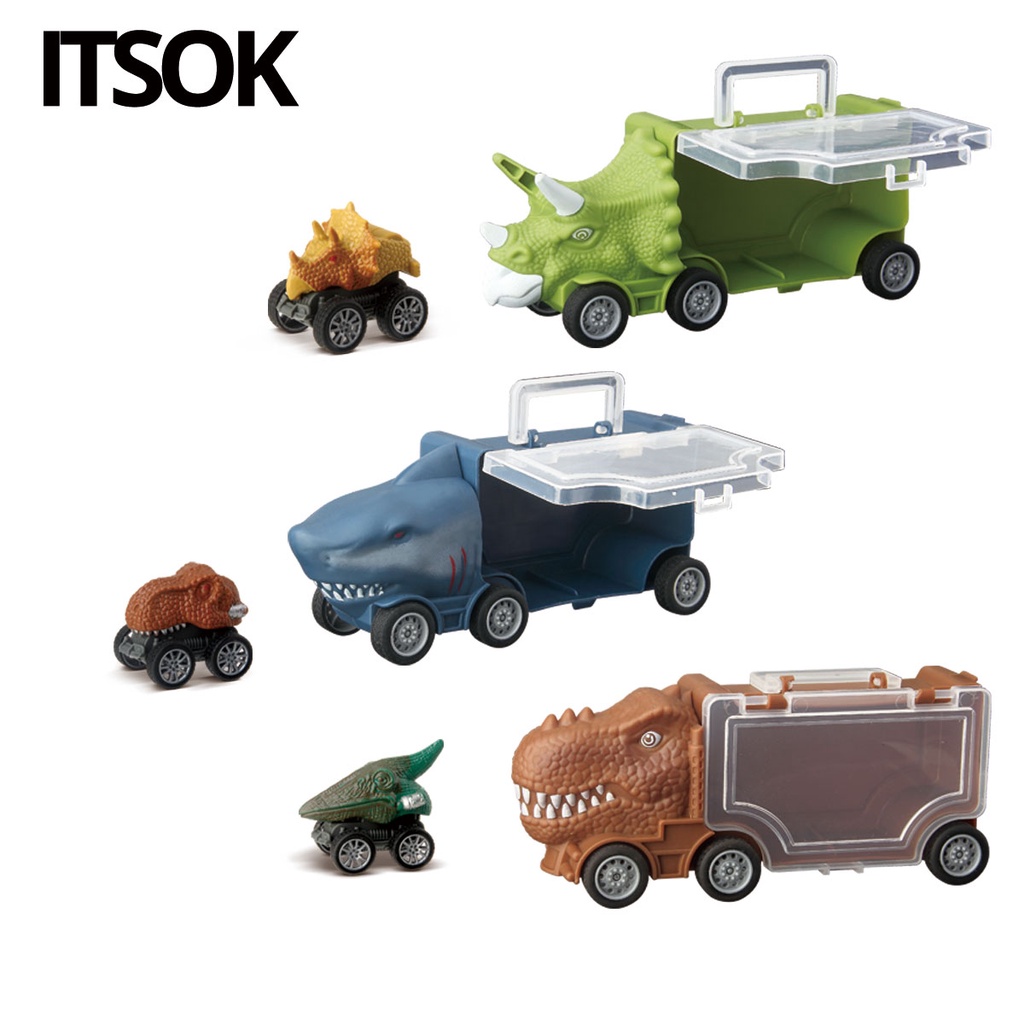 ITSOK MAINAN MOBIL HUNTER DINOSAURUS / MAINAN MOBIL MOBILAN DINOSAURUS ANAK ANAK