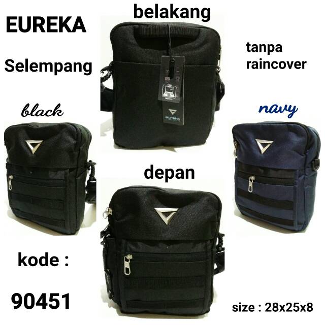 Tas selempang pria eureka 90451 tas selempang pria murah dan terbaru